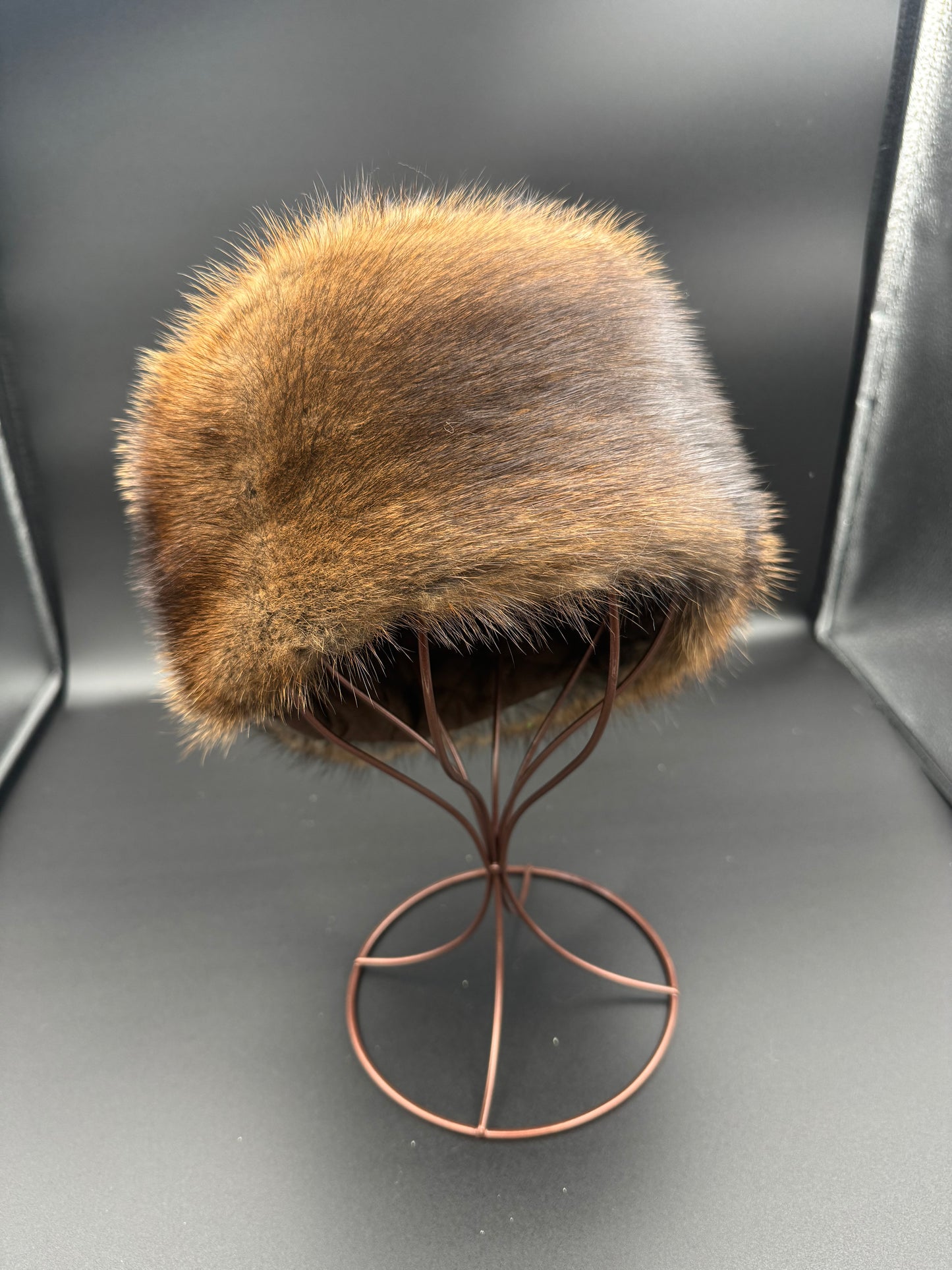 Muskrat Pillbox Hat