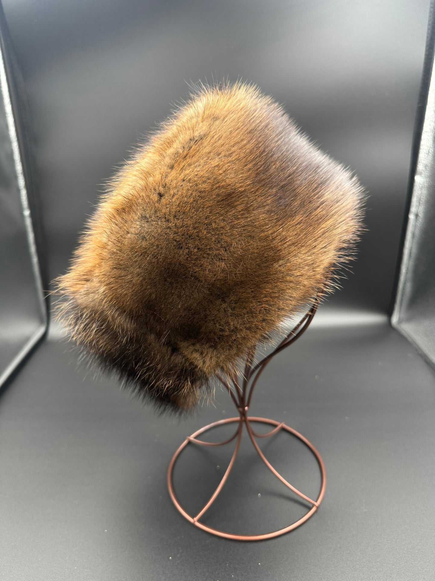 Muskrat Pillbox Hat