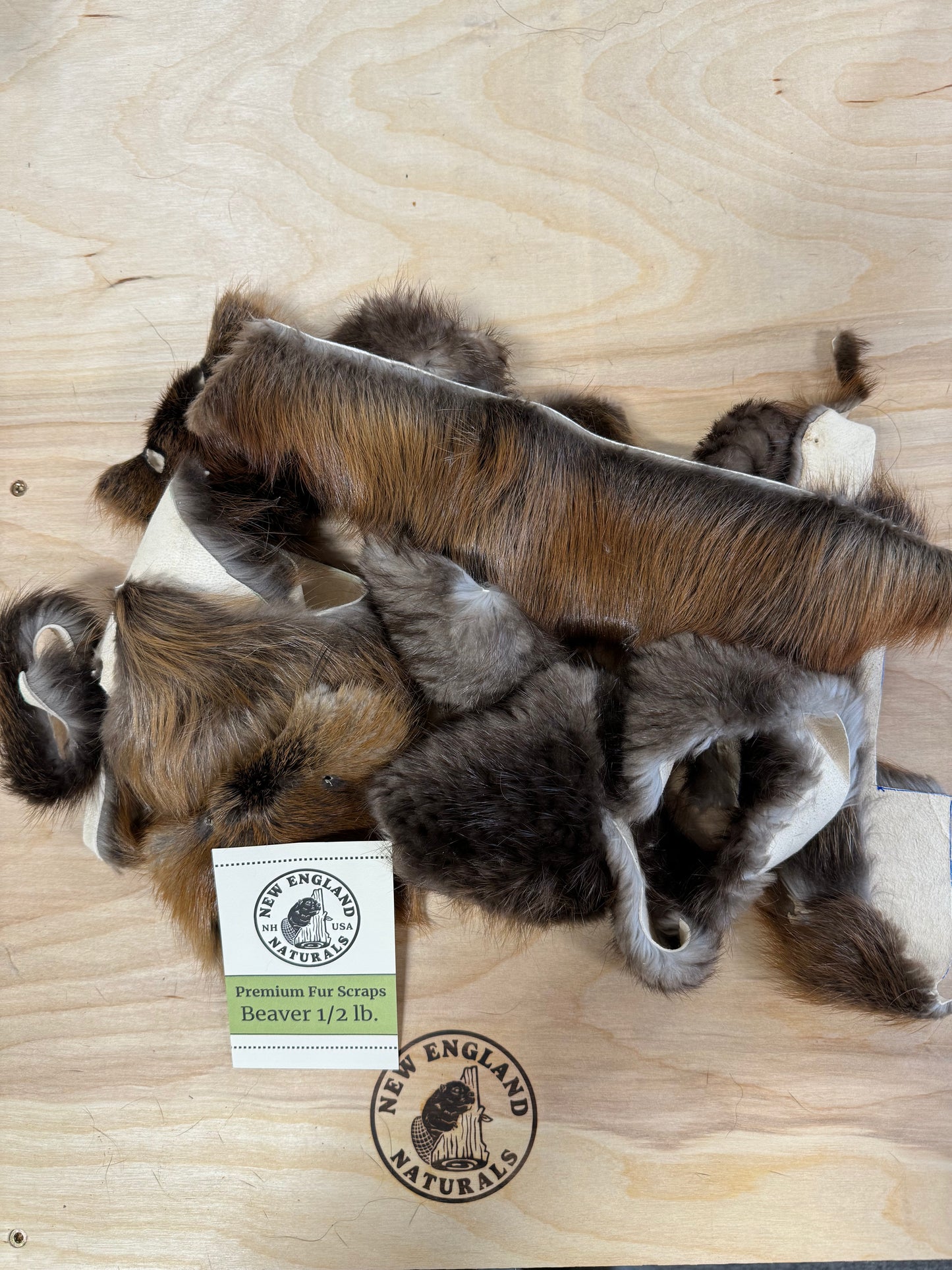 Soft Tanned Fur Scraps