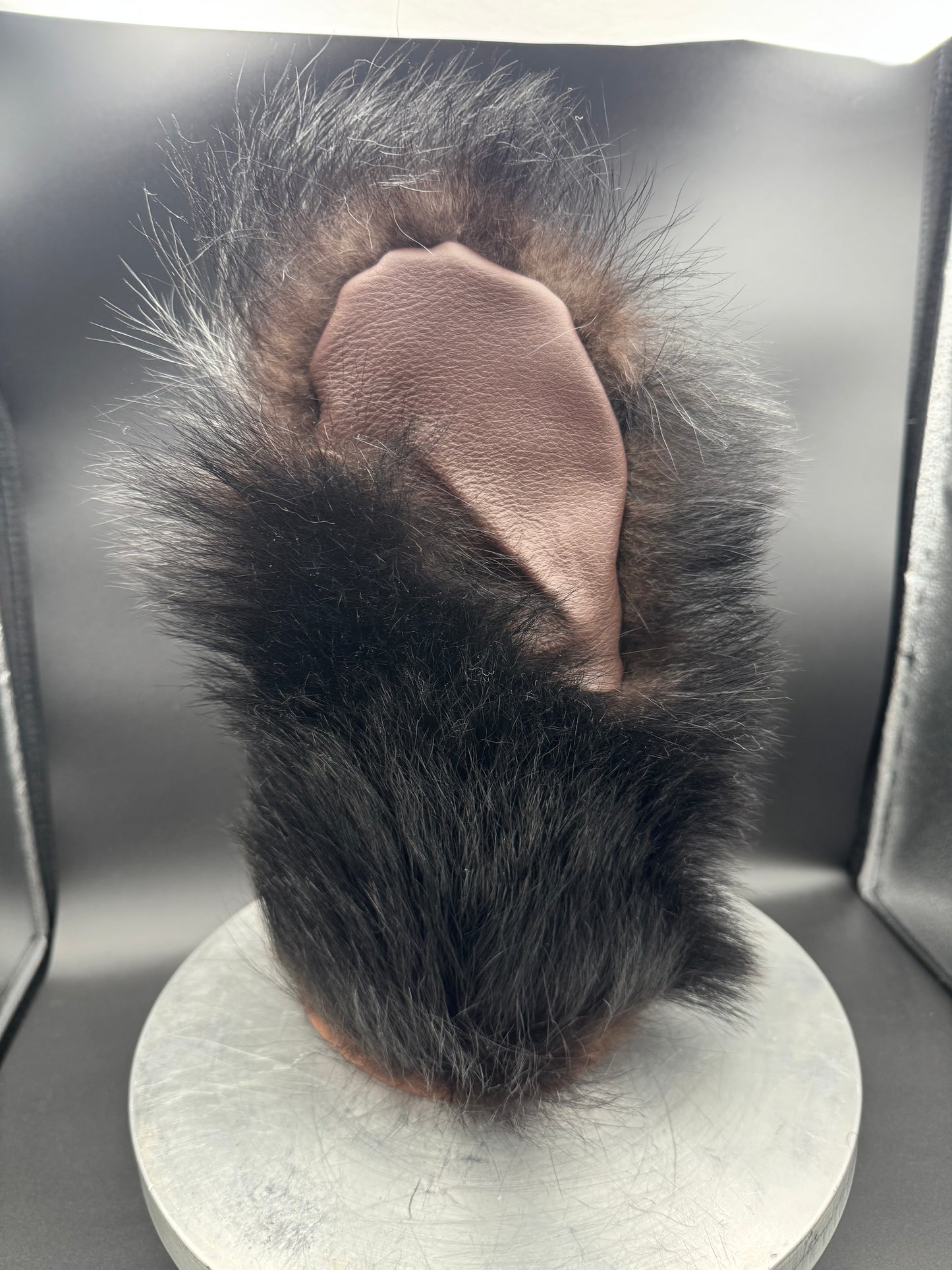 Black Bear Fur Mittens