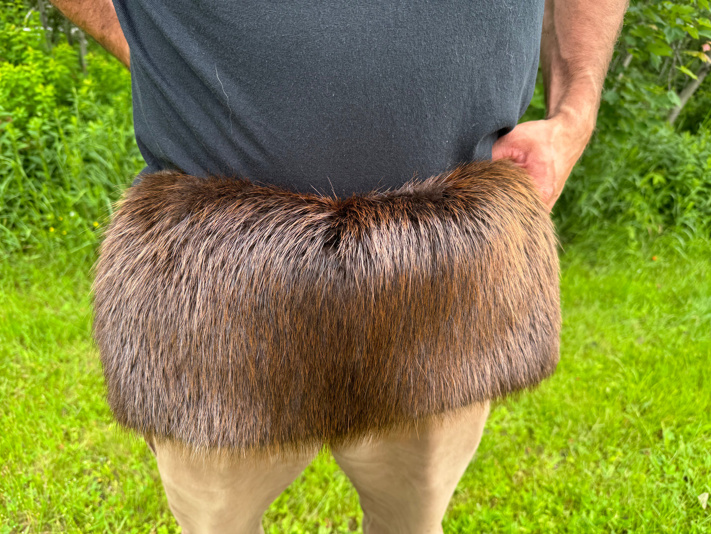 Beaver Fur Hand Muff