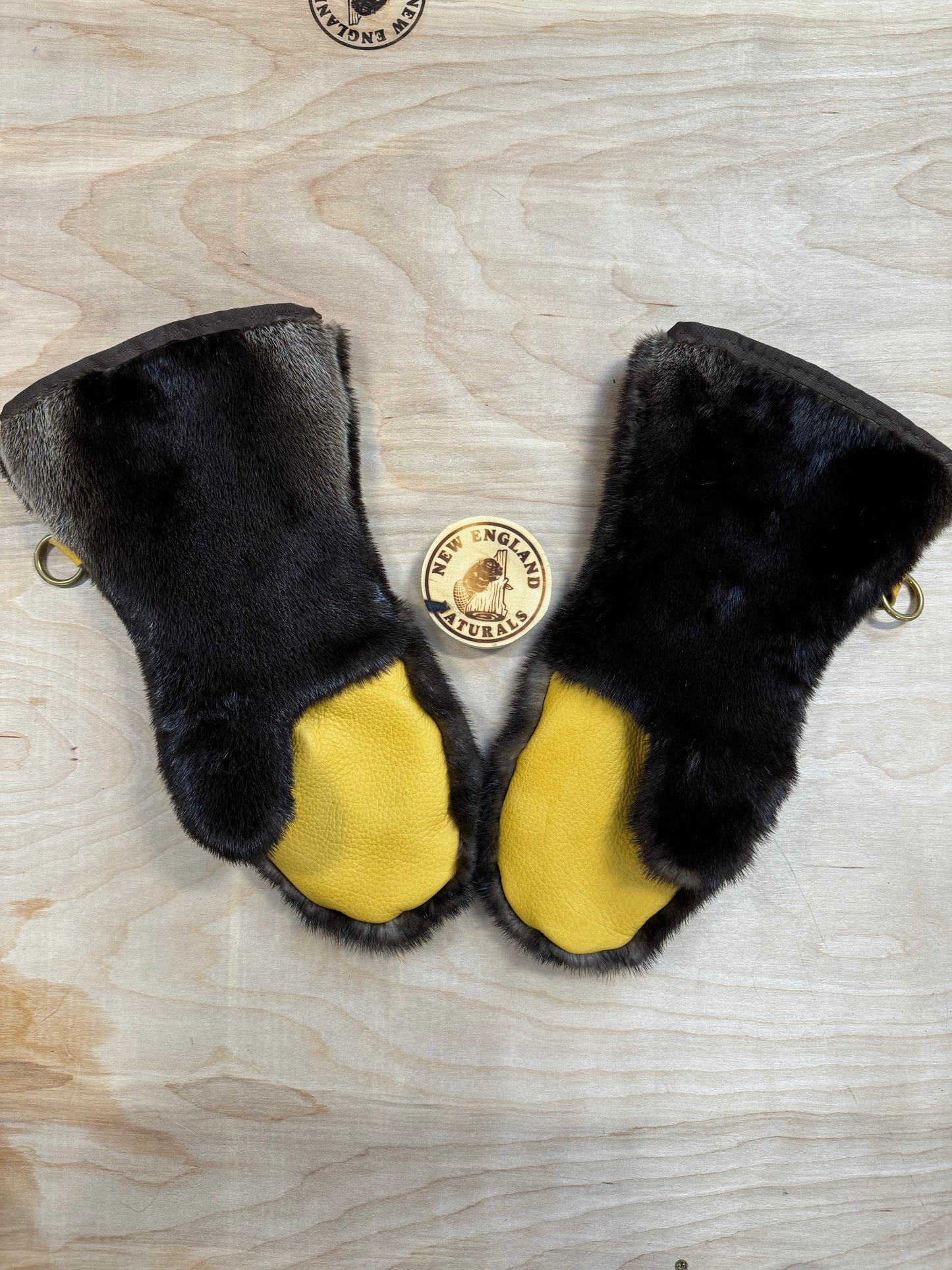 Otter Fur Mittens