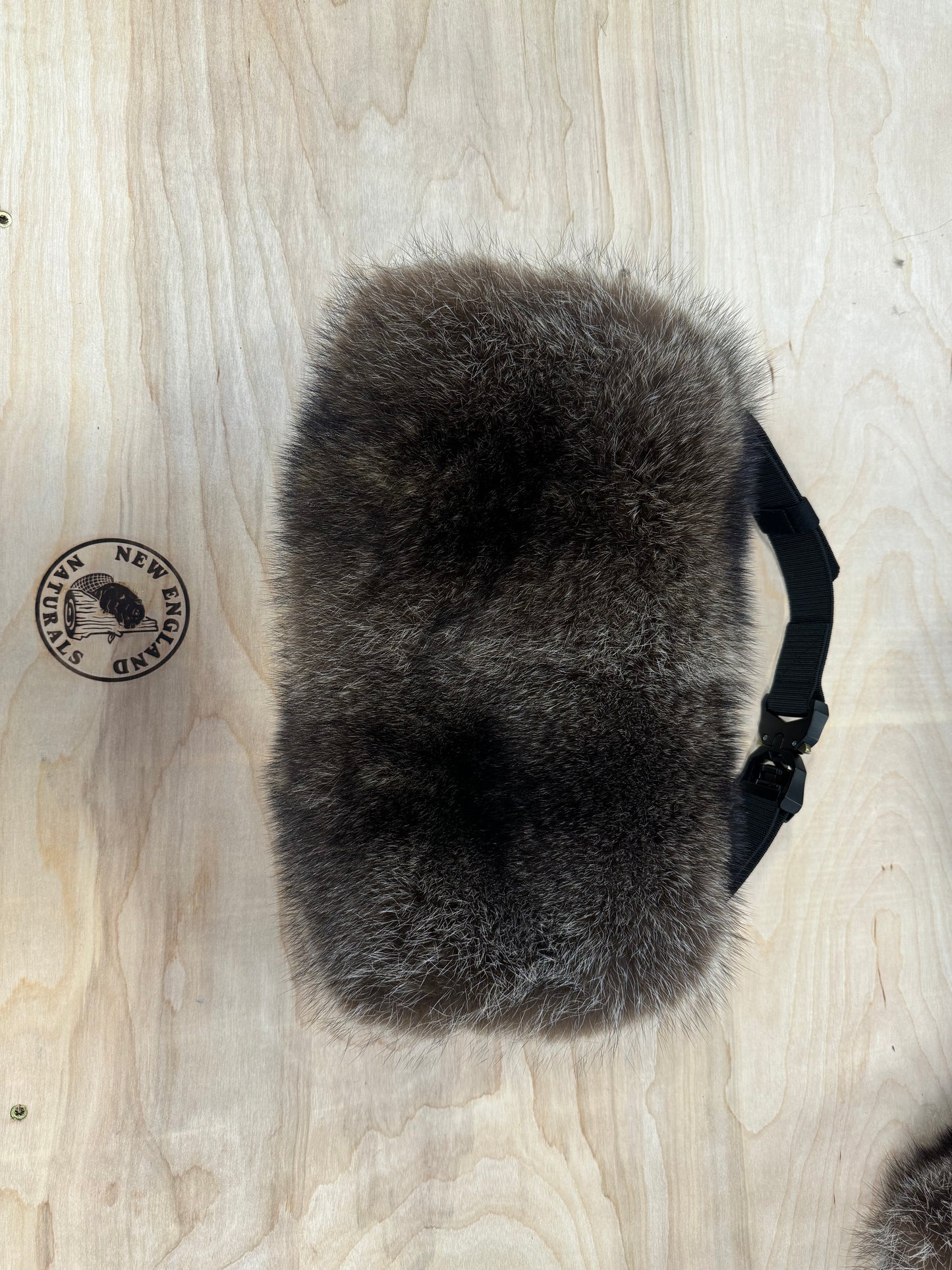 Raccoon Fur Hand Muff