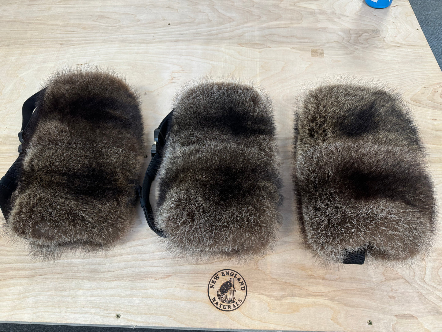 Raccoon Fur Hand Muff