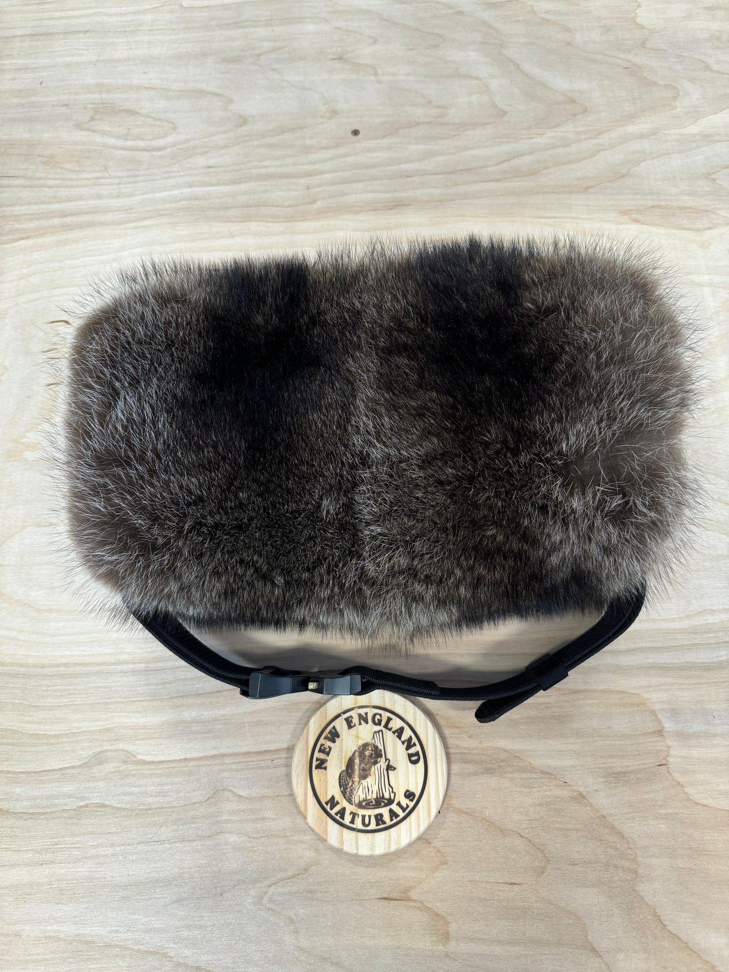 Raccoon Fur Hand Muff