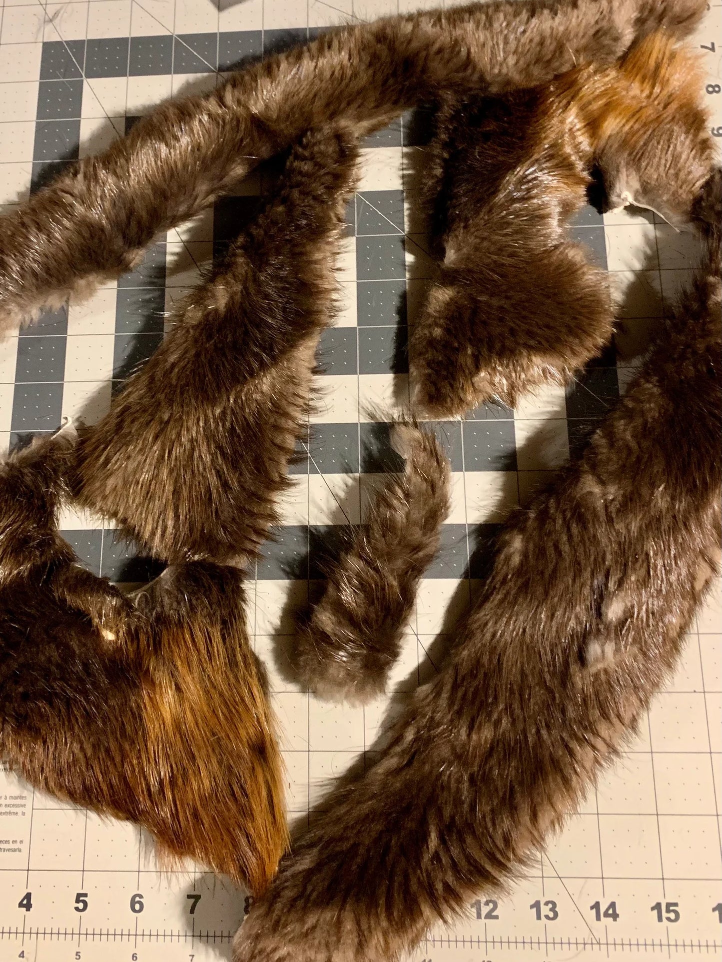 Soft Tanned Fur Scraps