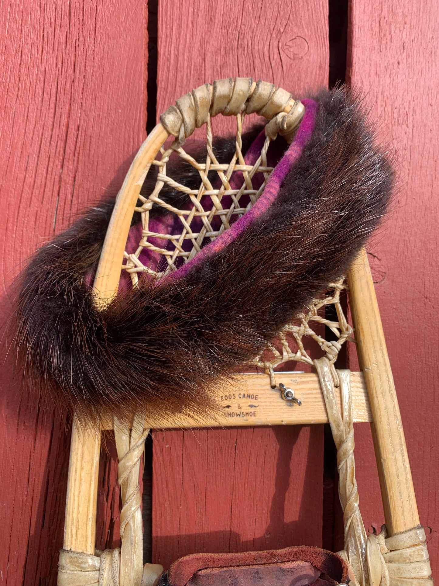 Beaver fur headband