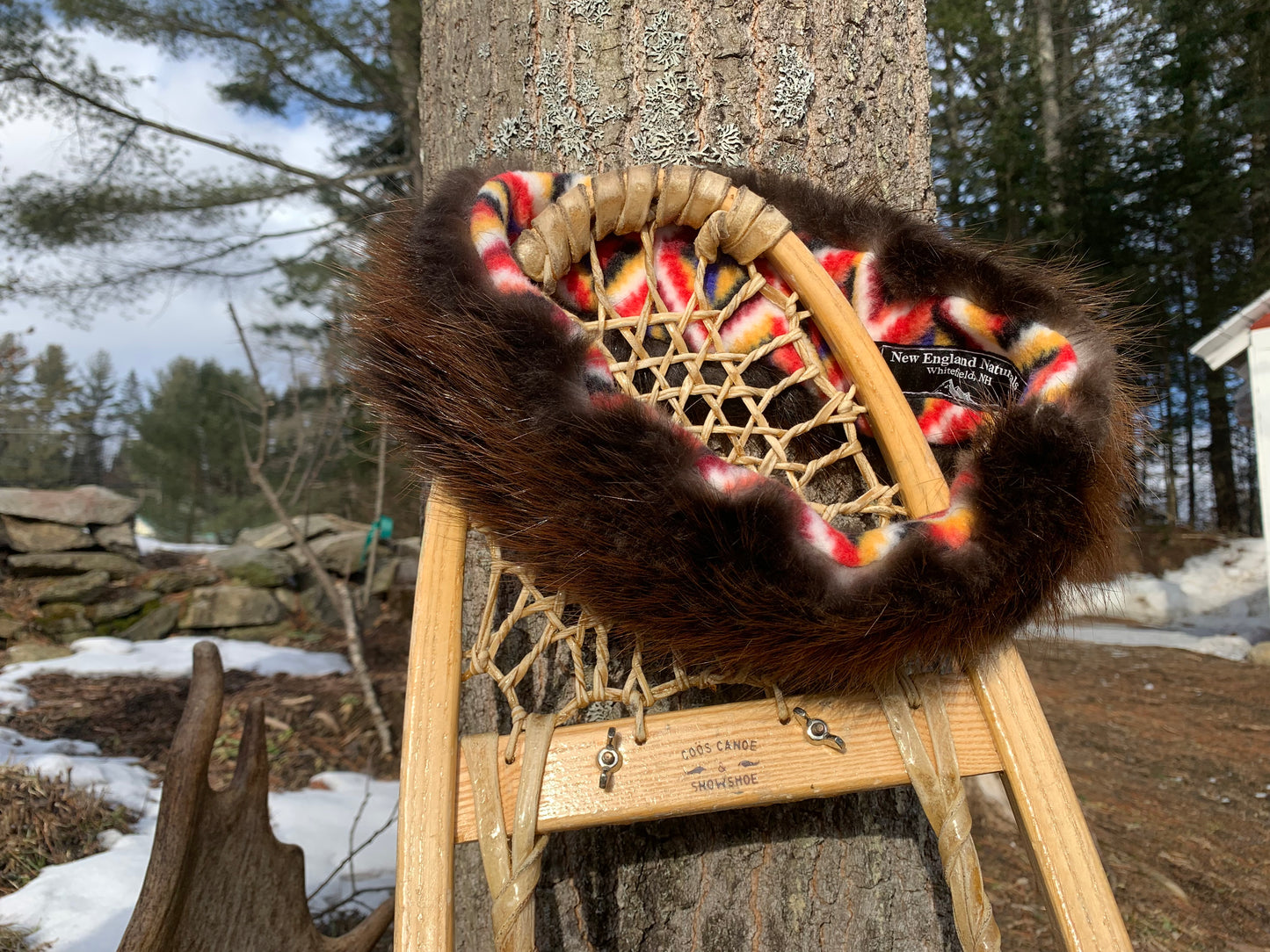 Beaver fur headband