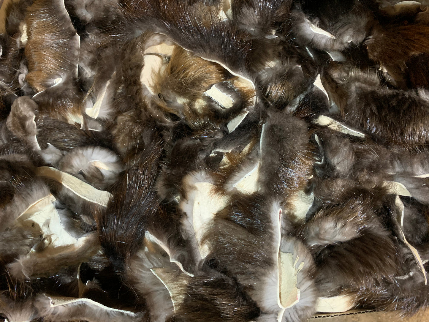 Soft Tanned Fur Scraps