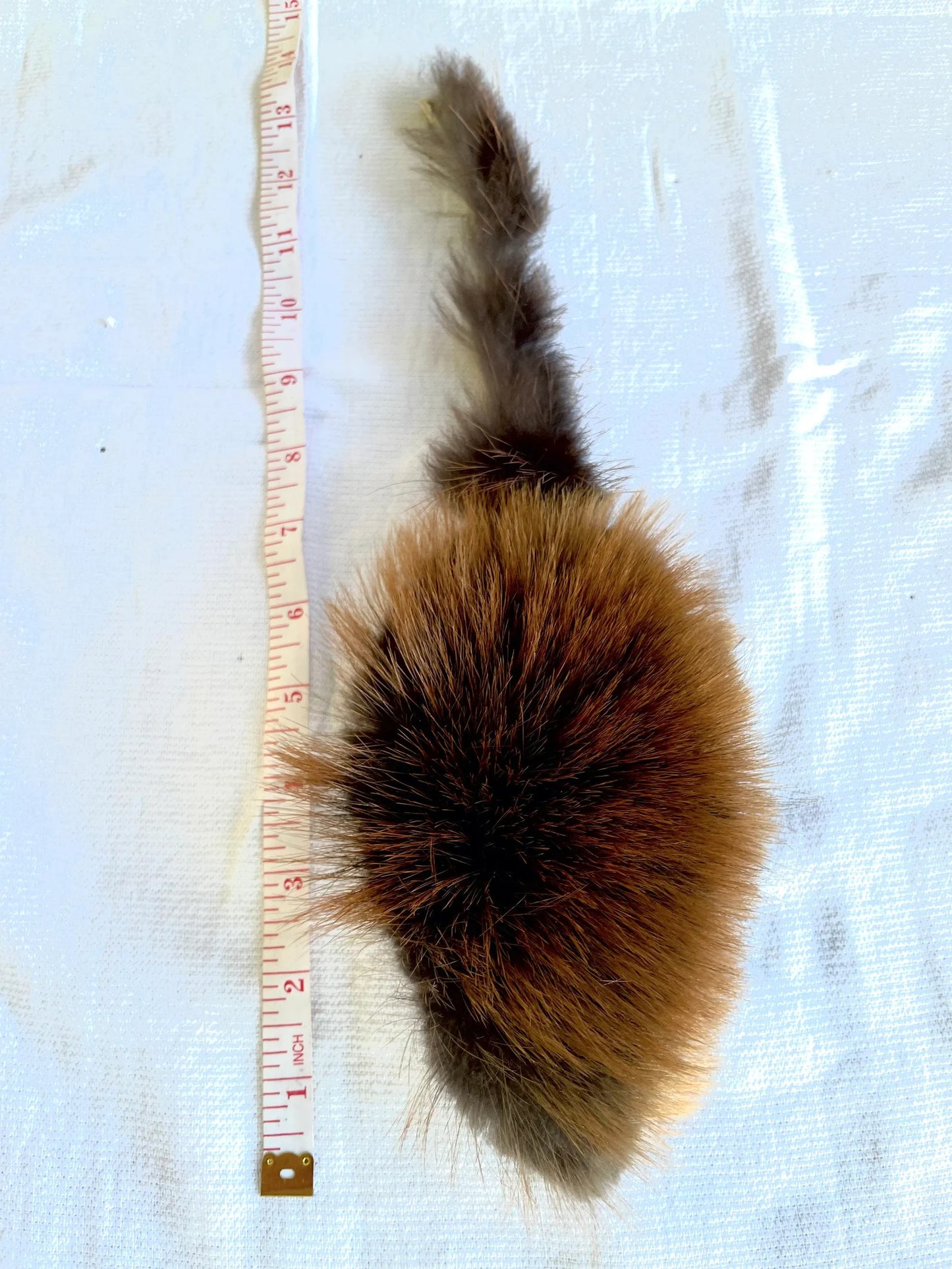 Rat Shaped Extra-Large Beaver Fur Cat Toy (mouse/rat)
