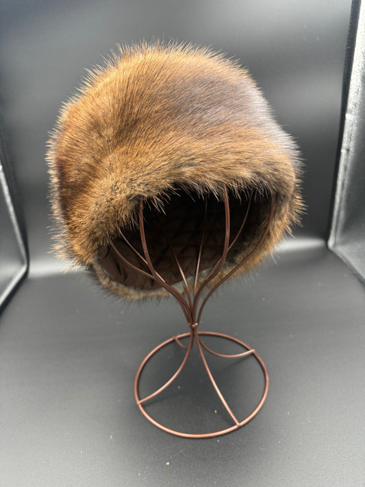 Muskrat Pillbox Hat