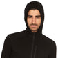 Men's Wool 1/4 Zip Merino Sun Hoodie - Microweight
