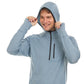 Men's Wool 1/4 Zip Merino Sun Hoodie - Microweight