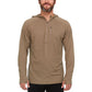 Men's Wool 1/4 Zip Merino Sun Hoodie - Microweight