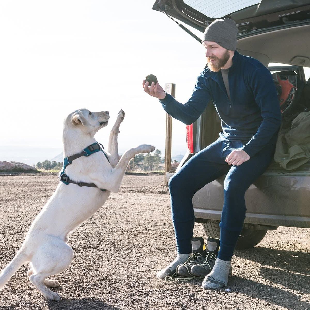 Midweight Men's Wool Bottom Thermal Base Layer -  100% Merino Wool