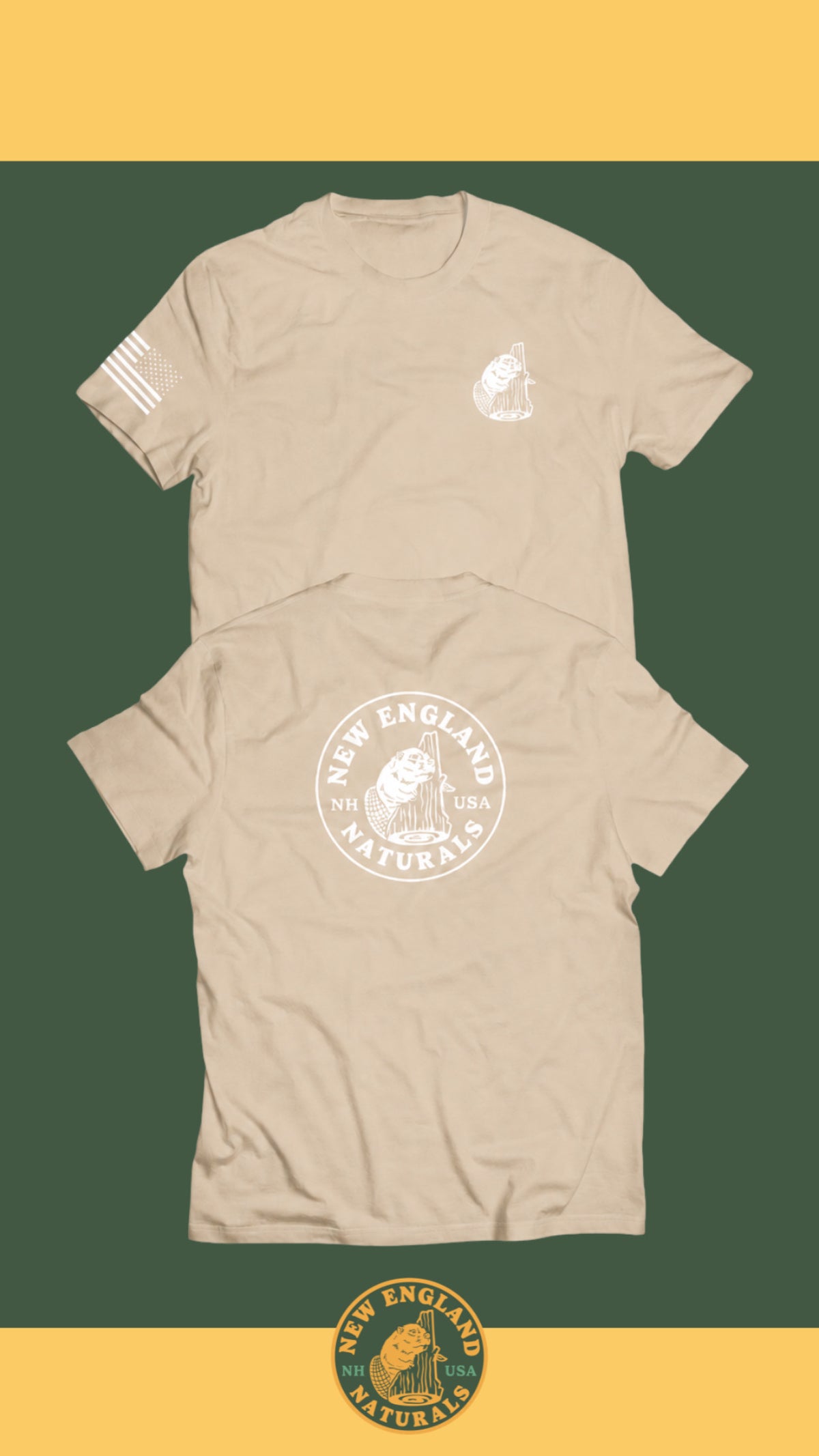 New England Naturals Logo T-Shirt