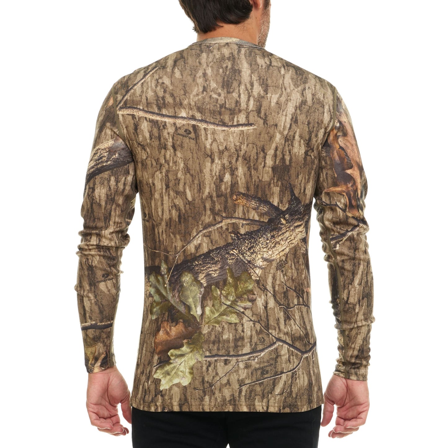 Men's Wool Thermal Top Midweight Base Layer - 100% Merino Wool