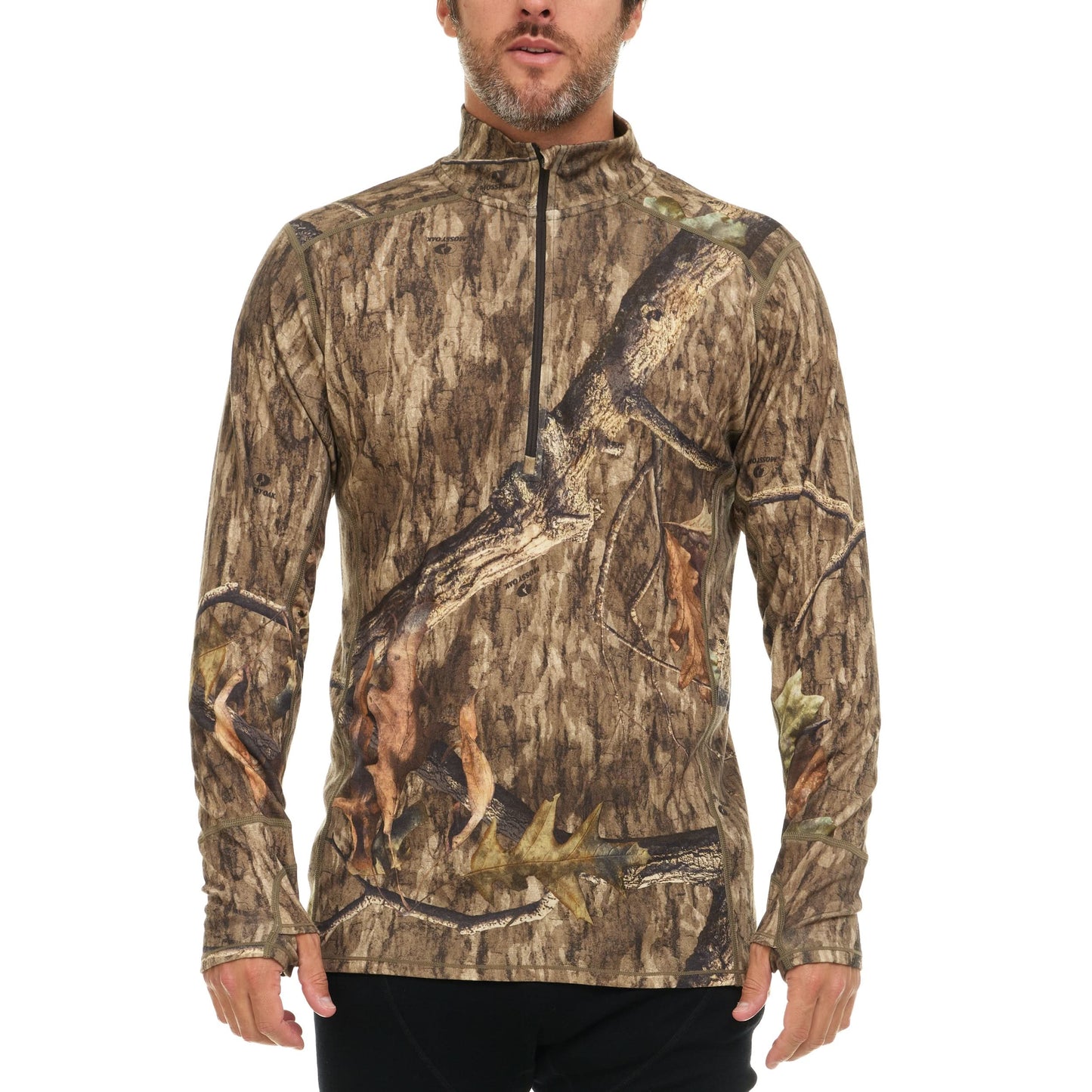 Midweight Men's Wool 1/4 Zip -  100% Merino Wool