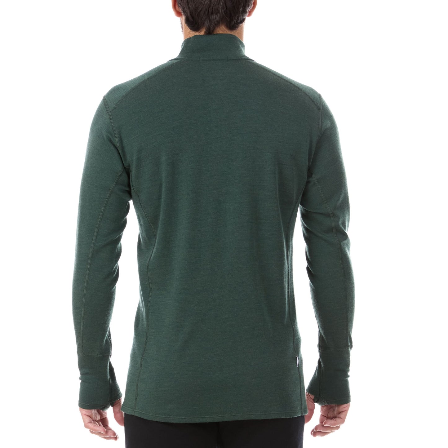 Midweight Men's Wool 1/4 Zip -  100% Merino Wool