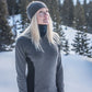Midweight Women's Wool Crew Top -  100% Merino Wool