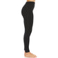 Women's Heavyweight Wool Leggings Thermal Base Layer Bottom - 100% Merino Wool