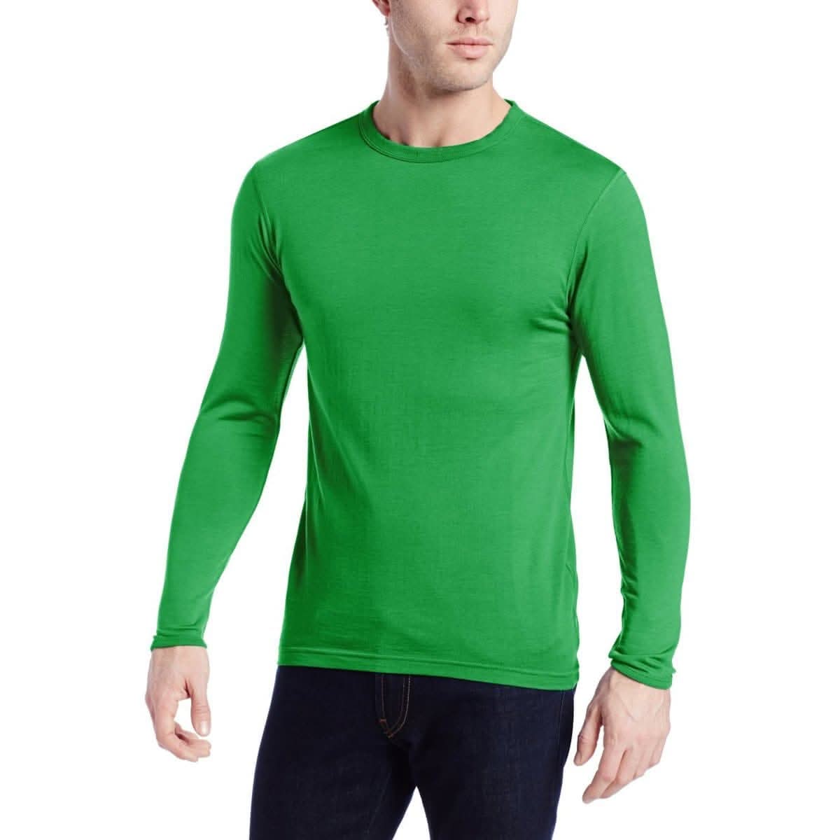 Men's Lightweight Long Sleeve 100% Merino Crew - Clearance