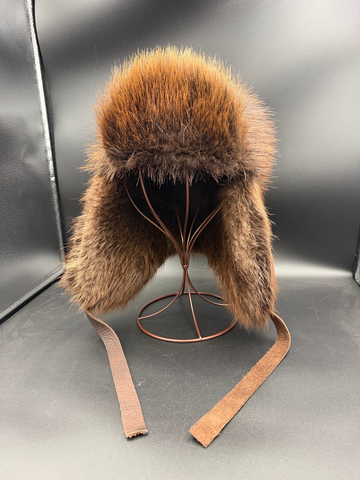 Beaver Fur Trapper Hat