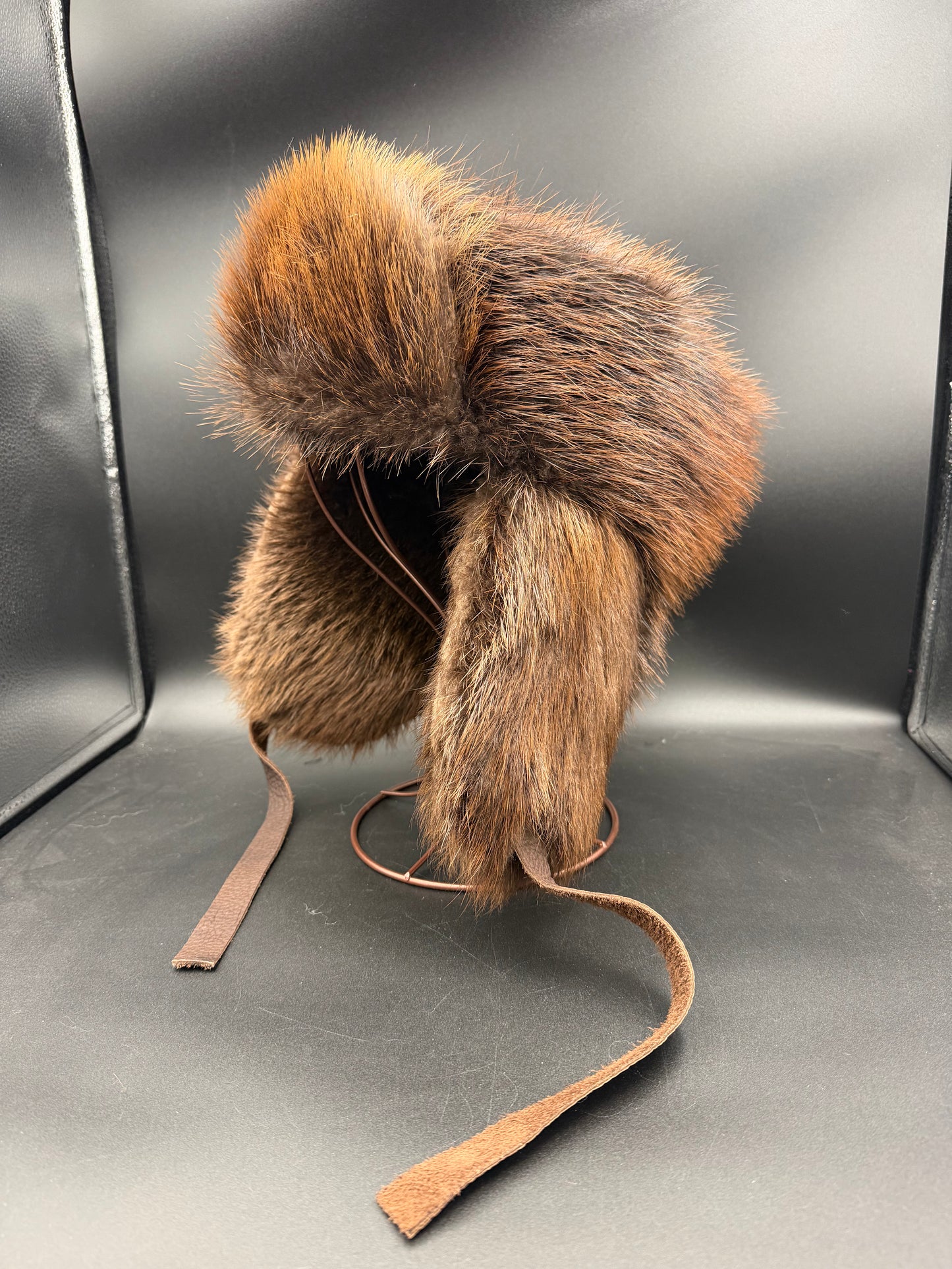 Beaver Fur Trapper Hat