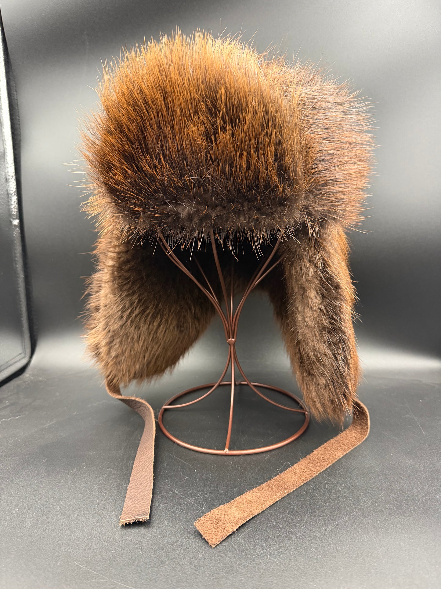 Beaver Fur Trapper Hat
