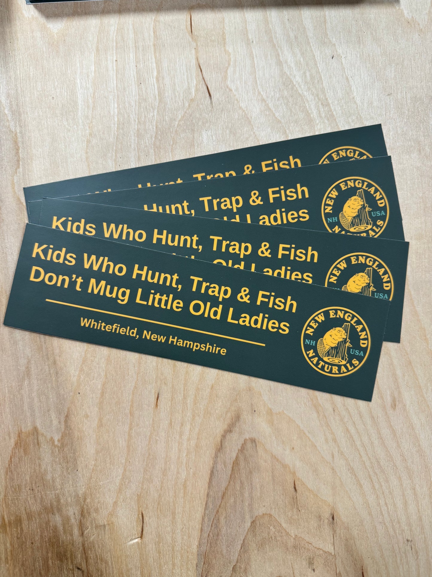 Trappers Bumper Sticker (2.5x9)