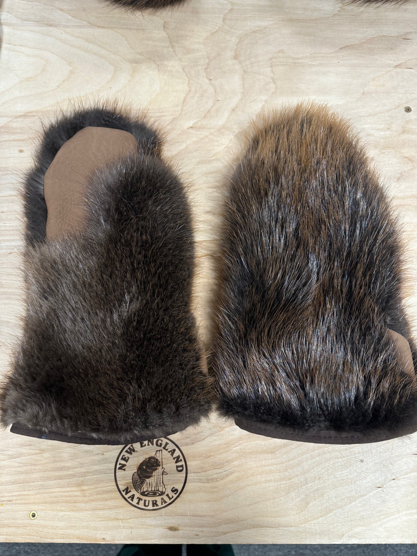 Beaver Fur Mittens