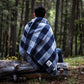 Wool Throw Blanket - White Mountain Woolen