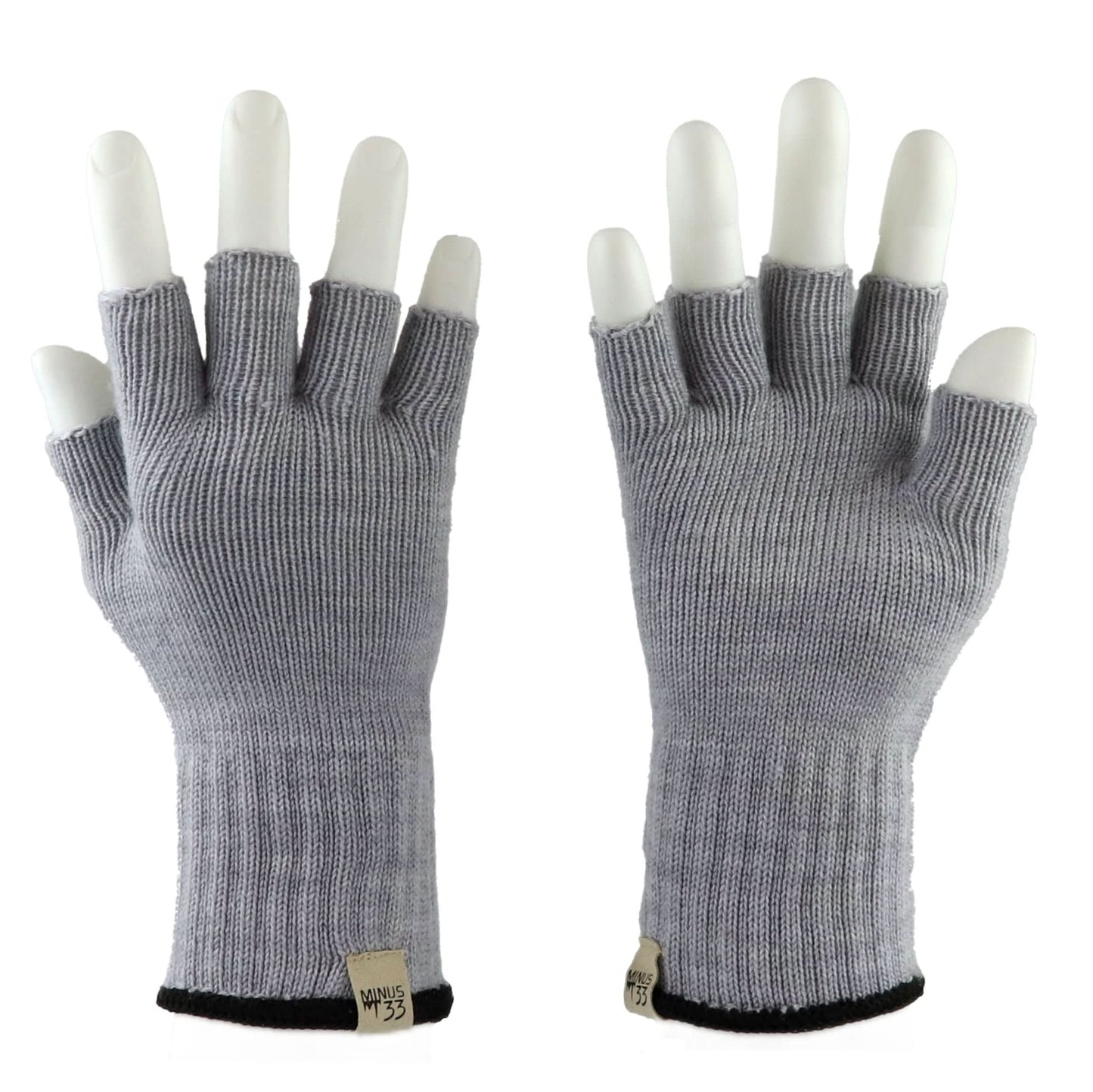 Lightweight Fingerless Wool Gloves