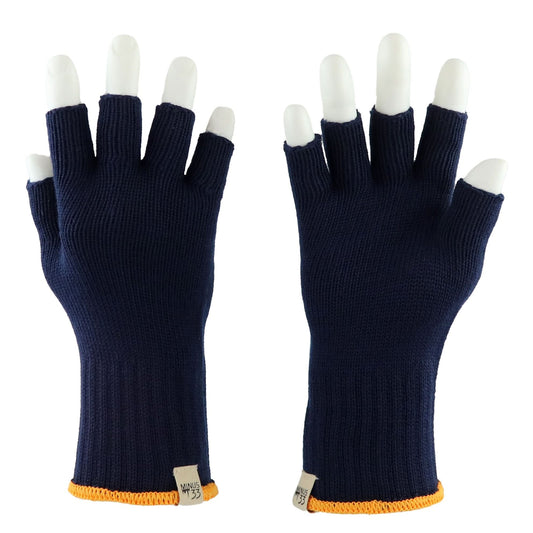 Lightweight Fingerless Wool Gloves