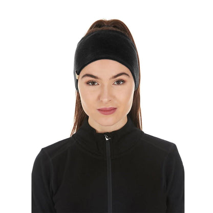 Midweight Reversible Wool Headband  - 100% Merino Wool