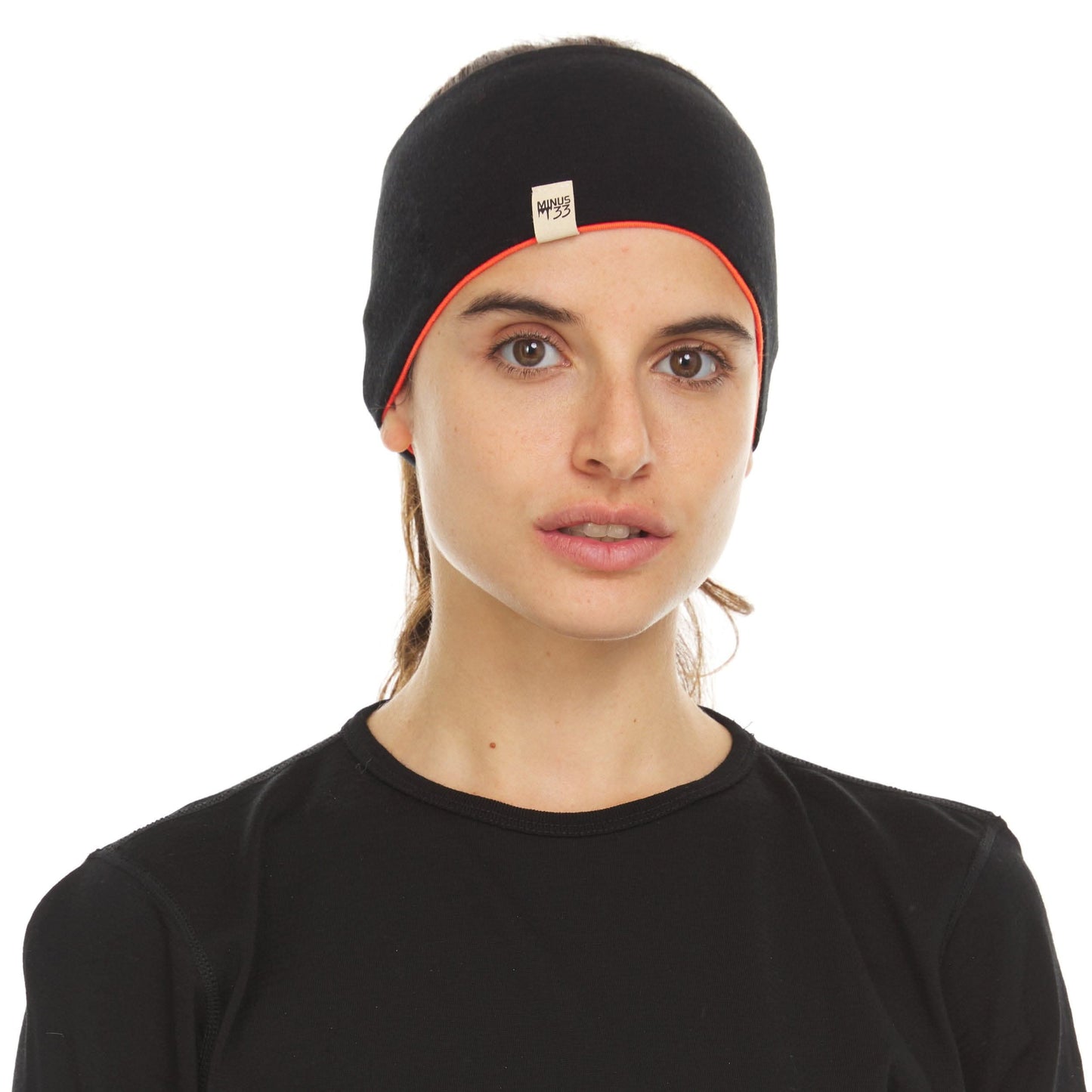 Midweight Reversible Wool Headband  - 100% Merino Wool