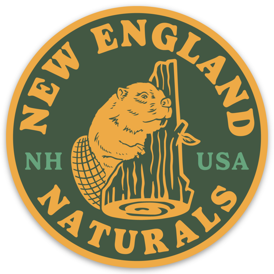 New England Naturals Sticker (3")